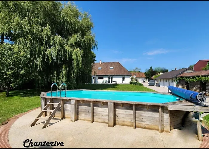 Ferienhaus Echappee Belle A La Campagne Avec Piscine