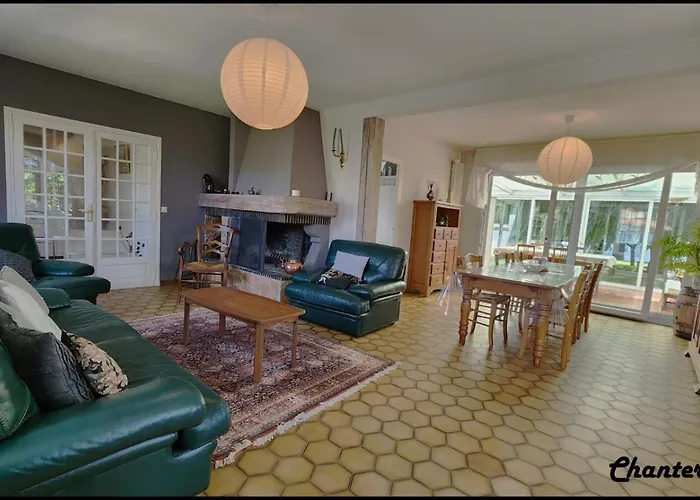 Ferienhaus Echappee Belle A La Campagne Avec Piscine